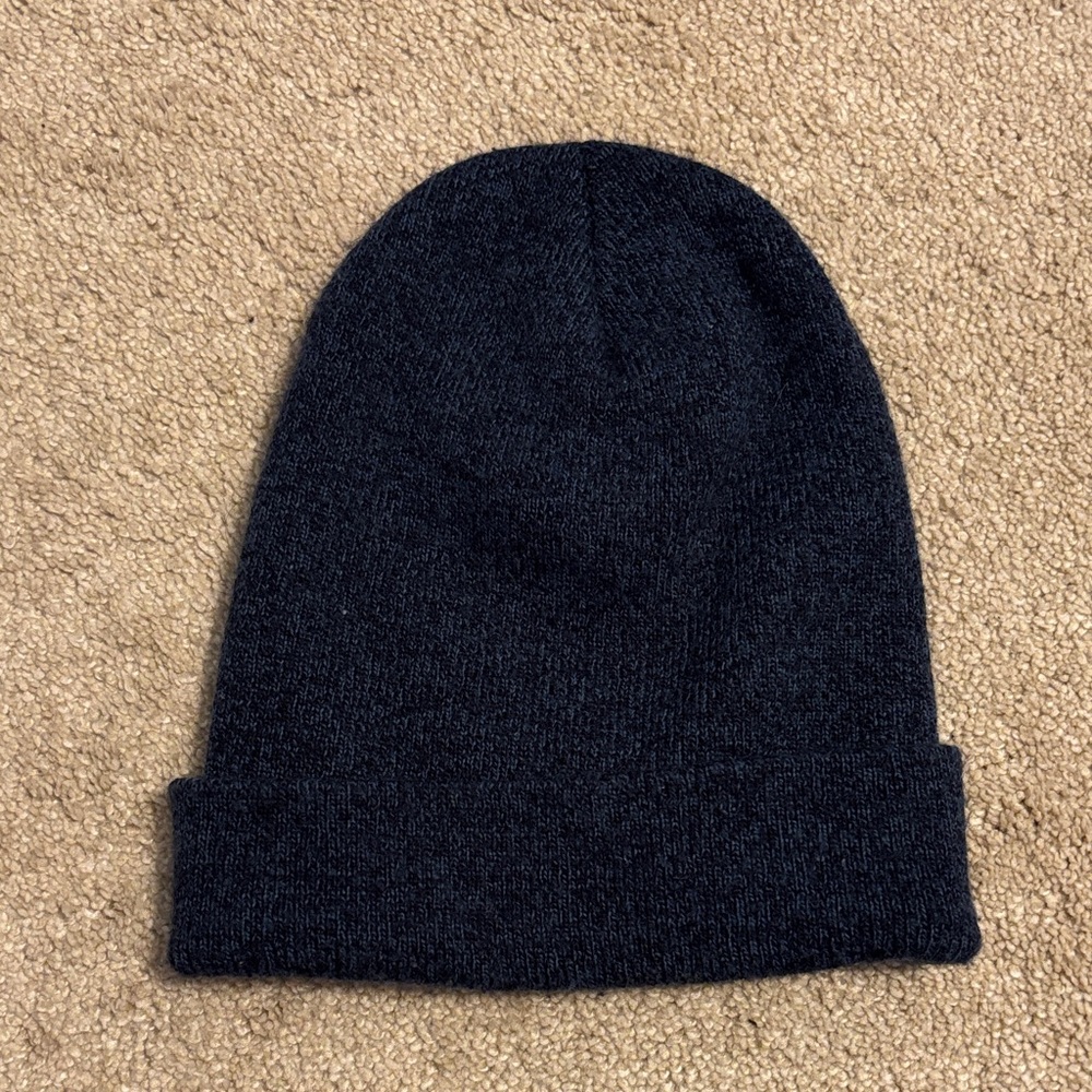 Carhartt Dark Navy Rib Knit Beanie - Picture 4 of 4